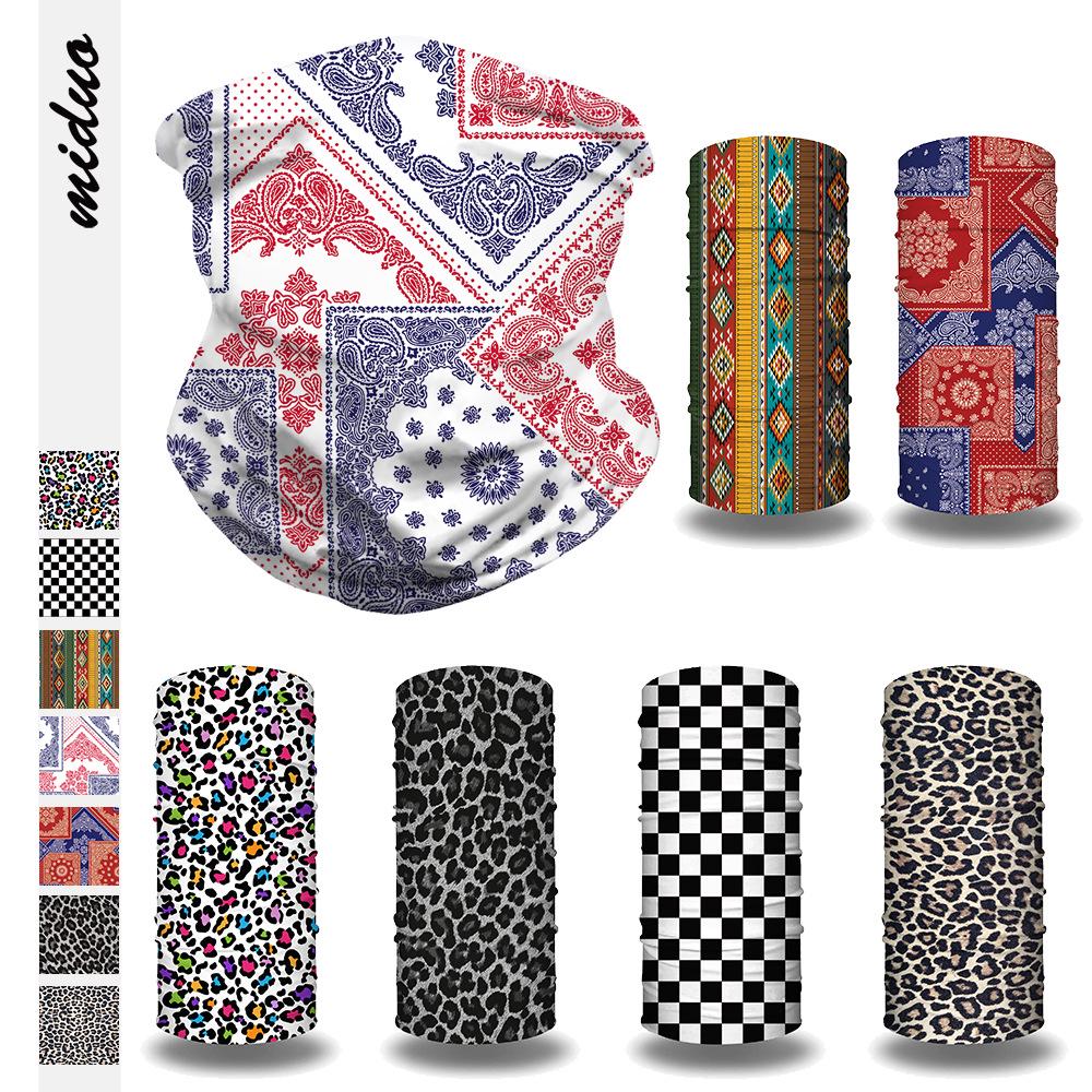 Buy Digital Printed Outdoor Insect Repellent Mask Multifunctional Scarf Sports Sweatabsorbent