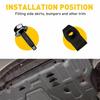 40X U-nuts & Body Bolts Universal For Splash Shield Guard Engine Under Cover