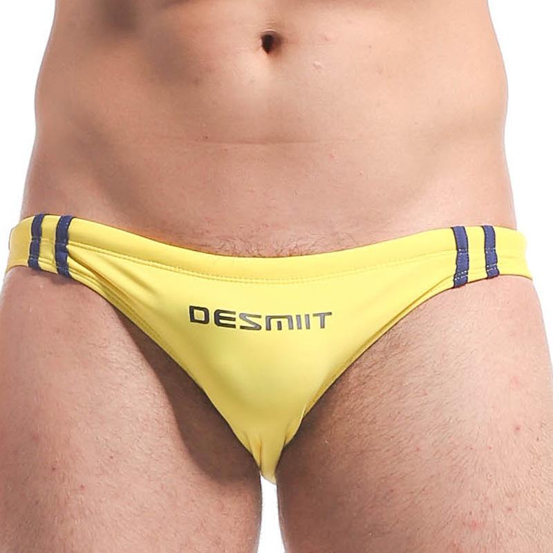 Desmiit Herren Dreieck Badehose 7 Farben, Niedrige Taille Sexy Personalisierte Badehose S312