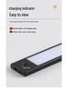 Wireless Rechargeable LED Motion Sensor Cabinet Light with Magnetic Strip for Kitchen, Desk, and Bedside
