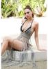 Hand-Woven Bohemian Tassel Skirt: Women's Sexy High-End Beach-Style Two-Piece Swimsuit