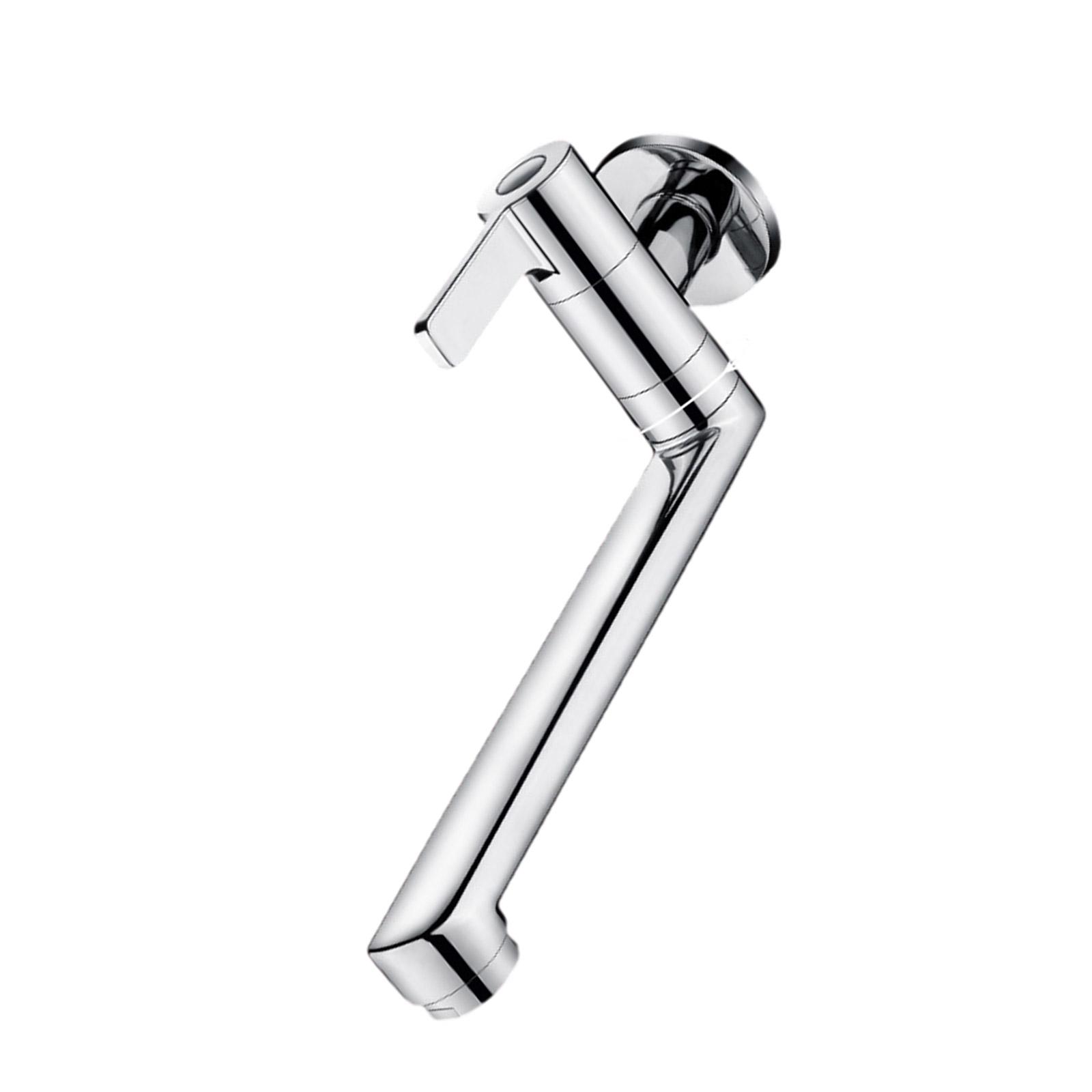 

Прочные латунные материалы Настенный смеситель для холодной воды Аксессуар для кухни и ванной комнаты с удлиненным дизайном A