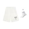 Li Ning Sports Life Collection Sports Shorts Men's White AKST593-1
