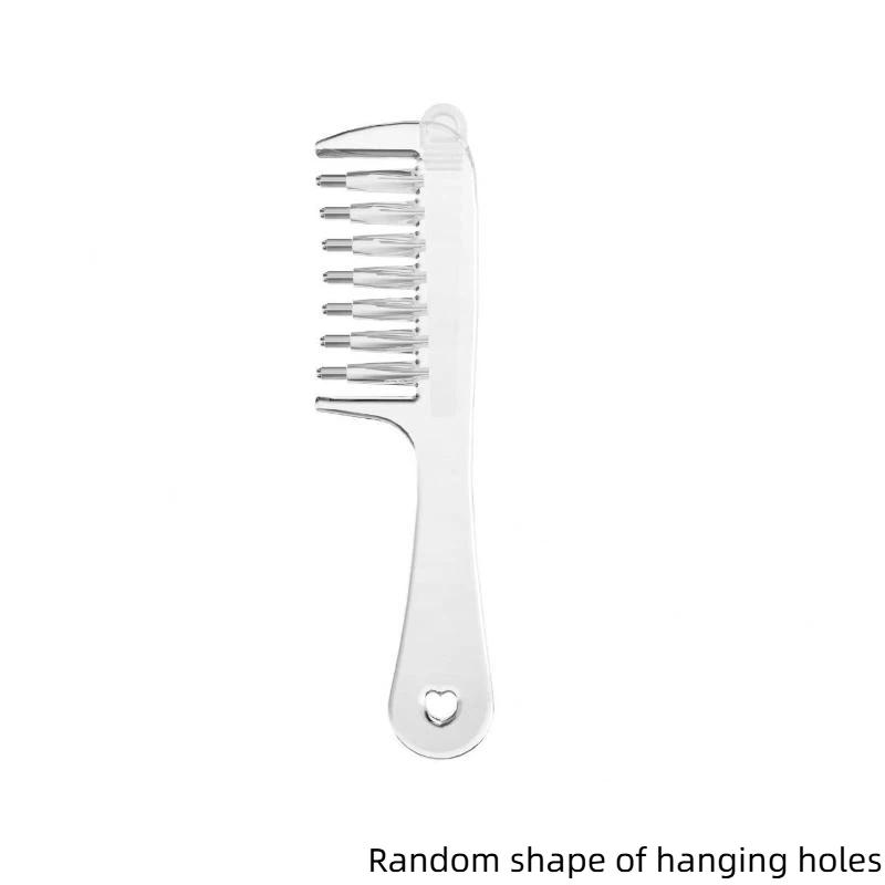 Liquid Reservoir Essential Oil Applicator Massage Comb Metal Teeth Gentle Scalp Massager for Hair Nourishing Home Salon Use