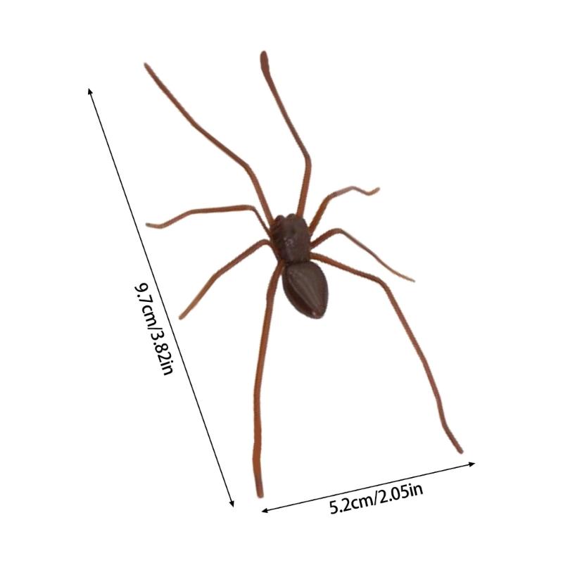 Realistic Magnetic Spiders Decoration Spiders Refrigerator Magnets Magnetic SpidersDecoration For Indoor and Outdoor Use