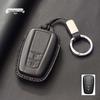 Genuine Leather Key Cover for Toyota: Compatible with Corolla, Camry, Avalon, Land Cruiser, and RAV4.