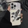 Eagle Is Suitable for Apple 15Promax Mobile Phone Case iPhone16Pro Advanced 14plus New 17Pro.