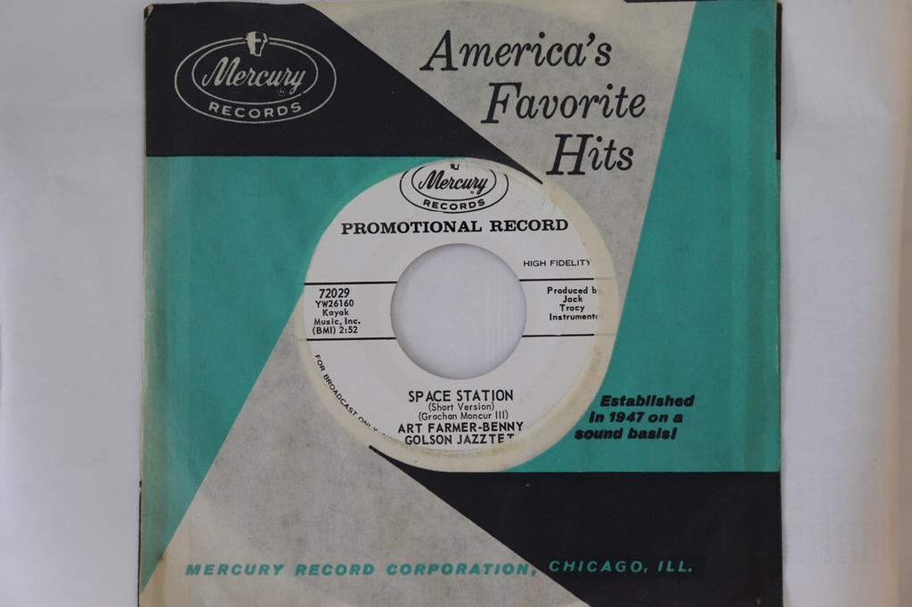 7inch Record JAZZTET - Space Station / Another Git Togethe 72029 Mercury US Jazz Used