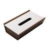 Yamato Kogei Chocolate Block Tissue Case, White, YK12-002, Made In Japan