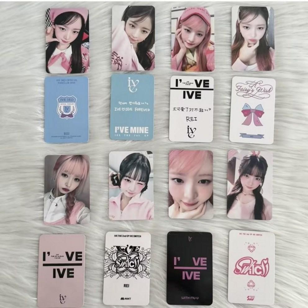 IVE REI 3rd Generation Member Gift Goods Photo Card 8 sheets