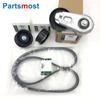 LR011327 LR035545 LR039516 LR039517 3.0 V6 5.0 V8 Drive Belt Idler pulley Tensioner for Discovery LR4 Range Rover RR Sport 2014