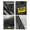 Fashionable Practical Plastic Durable Fishing Tackle Box Double Layers Bait Storage Case Waterproof