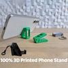 3D Printed Cute Crocodile Foldable Phone Stand, Portable Mini Bracket Can Be Attached To Keychain for Outdoor Travel