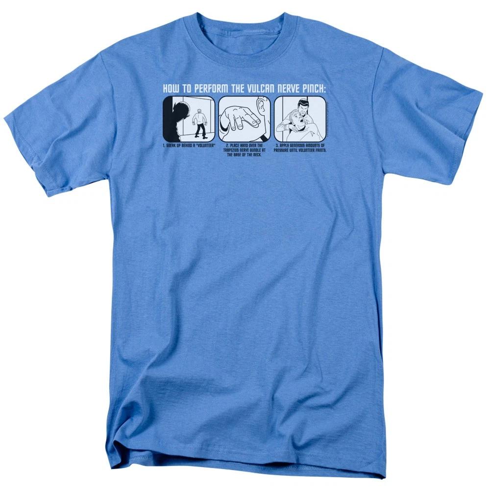 Star Trek: The Original Series Vulcan Nerve Pinch Unisex Children s T-shirt Blue 100