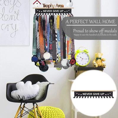 Space Saving Medal Storage Hook Rustproof Practical Display Shelf Trophy