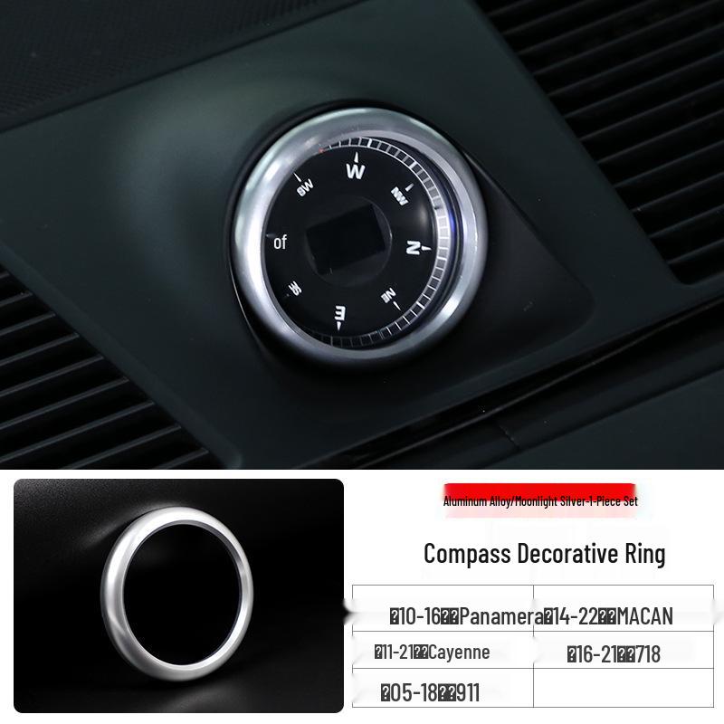 

Porsche Cayenne, Macan, Panamera, 911, 718 Комплект для модификации декоративных колец компаса и секундомера