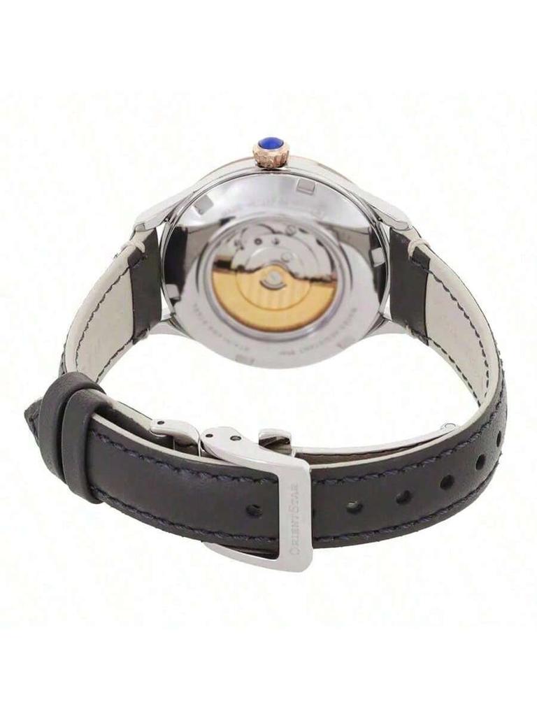Classic stylish women's automatic wristwatch dial leather strap, RE-ND0011N00B. perfect accessory business gatherings coordination, it excellent