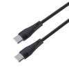 Type C To Type C 100W Collapsible  Data Cable Fast Speed Charge Cord Supports 480Mbps Transfer for Various Type C Gadgets