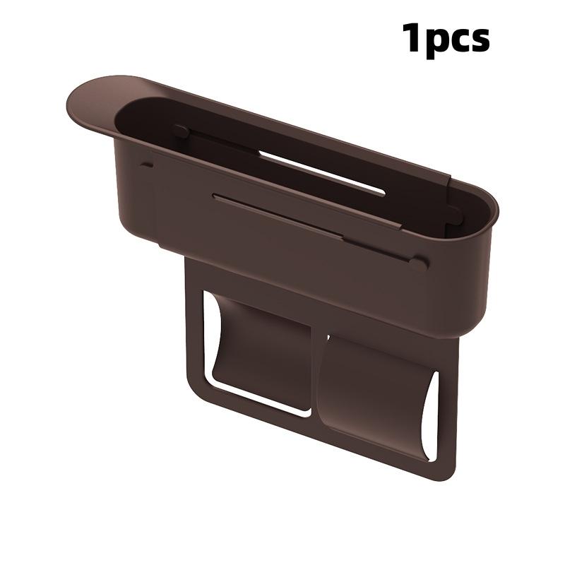 Car Seat Crevice Storage Box Gap Slit Filler Storage Shelf Multi-functional Large Capacity Push Pull Type Car Storage Rack