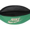 Nike Heritage Fabric Shoulder Bag Crossbody Bag Fanny Pack Regular Unisex Stadium Green & Coconut Milk Casual FN0892-324