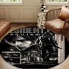 Survival Horror Saga Round Rug for Livingroom,Bedroom, Palyroom, Chair Rug, Area rug, Circle Carpet, Large Size Decor Fan Christmas gift