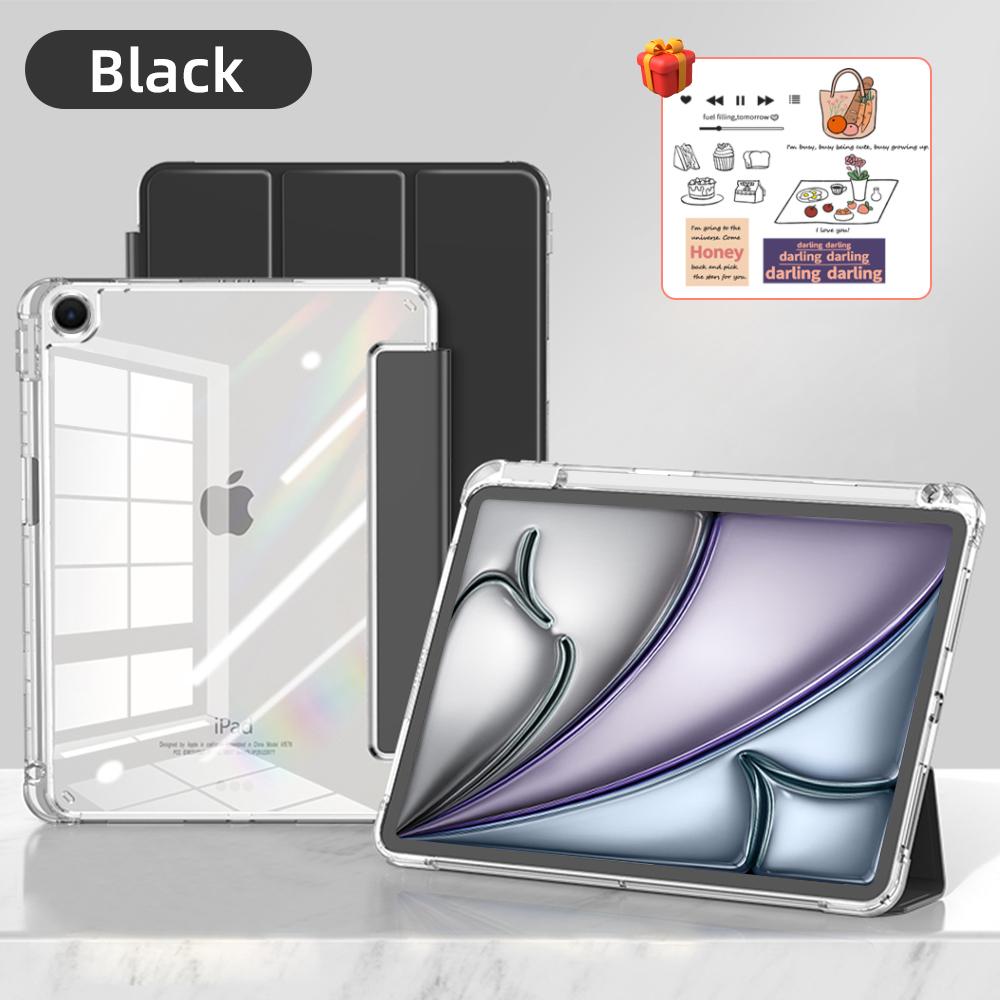 Transparency Case for iPad Air 11-inch 13-inch M2 Pro 13in 11in M4 iPad 10th Gen 10.9 Air 4/5 iPad 7/8/9th 10.2 5/6th 9.7in