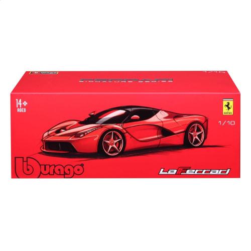 Bburago 1/18 Scale Signature Series Ferrari LaFerrari Red / Diecast Model Car, Finished Model, 18-16901, Black