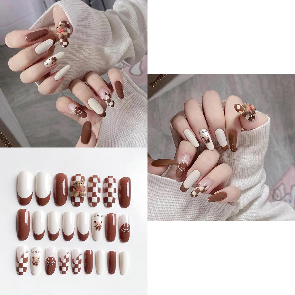 Lovely Nail Decals Removable Adhesive Manicure Art Jelly Double-sided Glue
