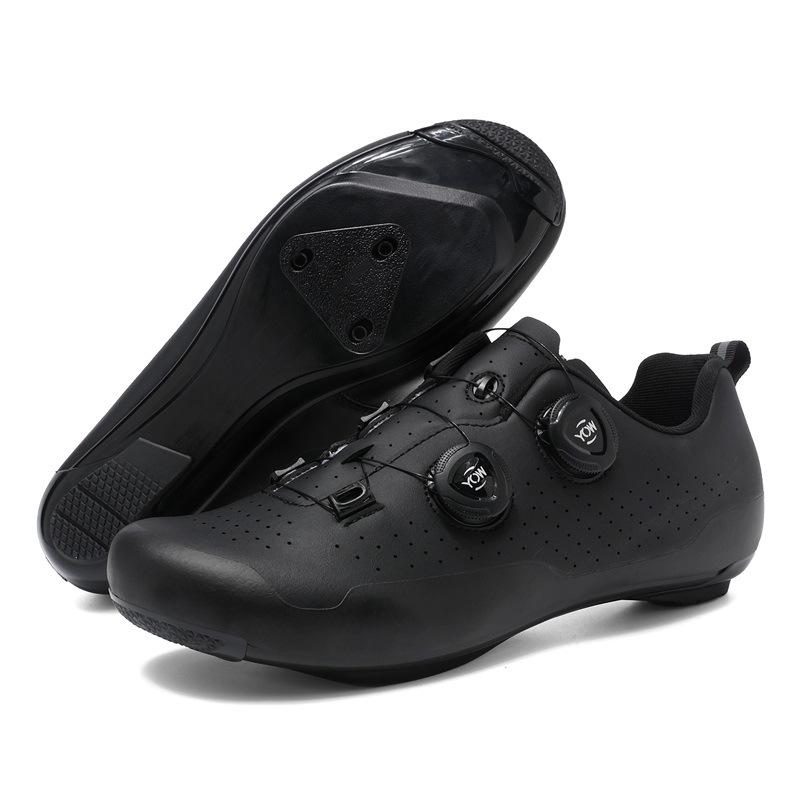 Foreign Trade Bicycle Shoes Cycling Shoes Men and Women Road Bike Lock Shoes Mountain Bike Help Shoes Hard Sole