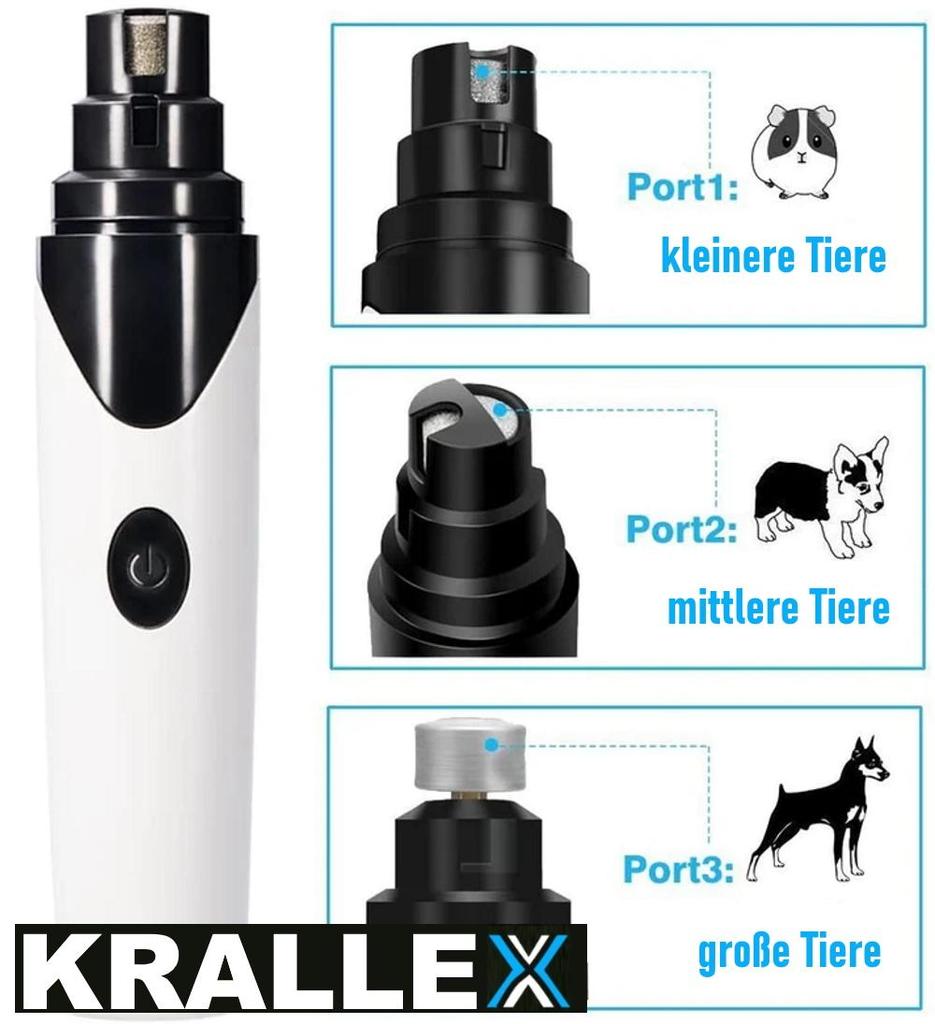 KRALLEX V3 Premium Nail Grinder, Nail Trimmer, Scissors, Electric Cutter