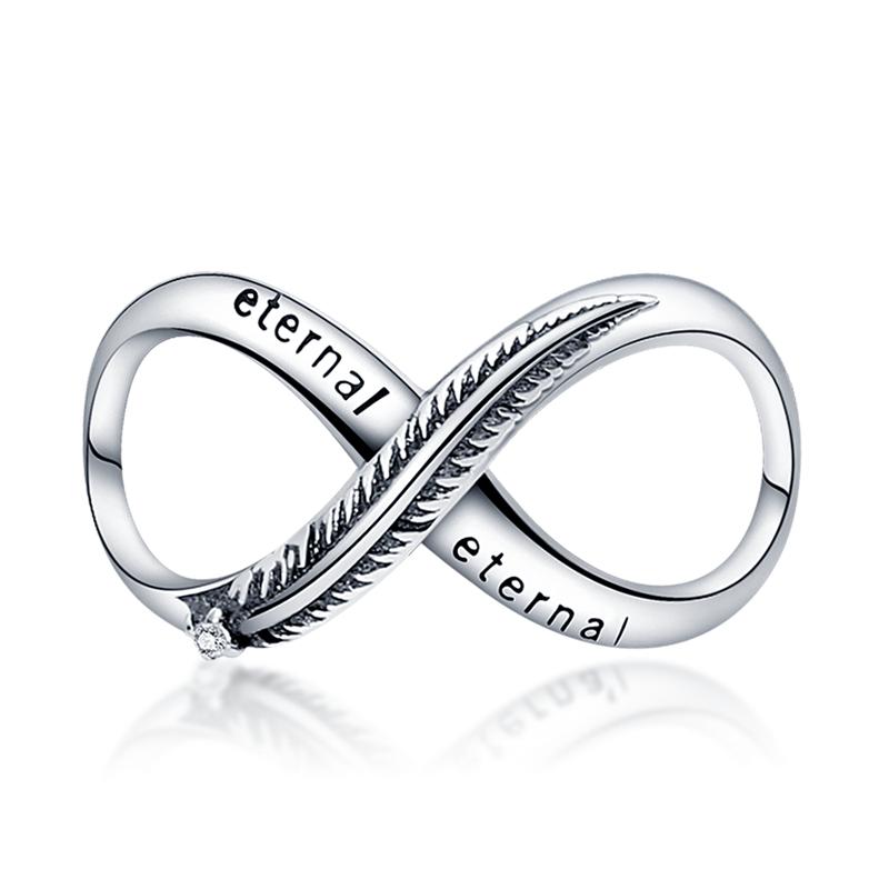 Inlaid Zircon Charm Beads S925 Sterling Silver Color Love Heart Snake Dangle Fit Original Bracelet Charms Pendant Jewelry