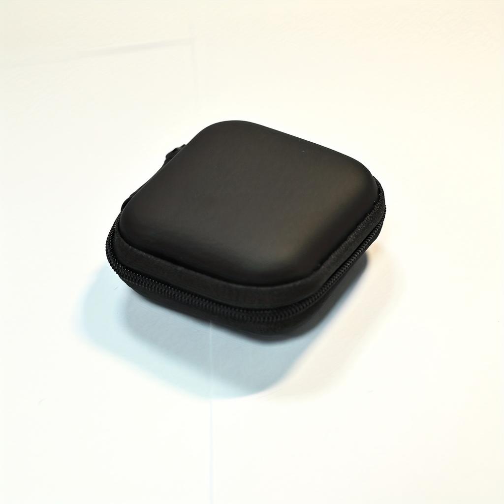 Earphone Case Mini Zipper Headphone Bag Storage Box Portable Data Cable Bags Earphone Accessories