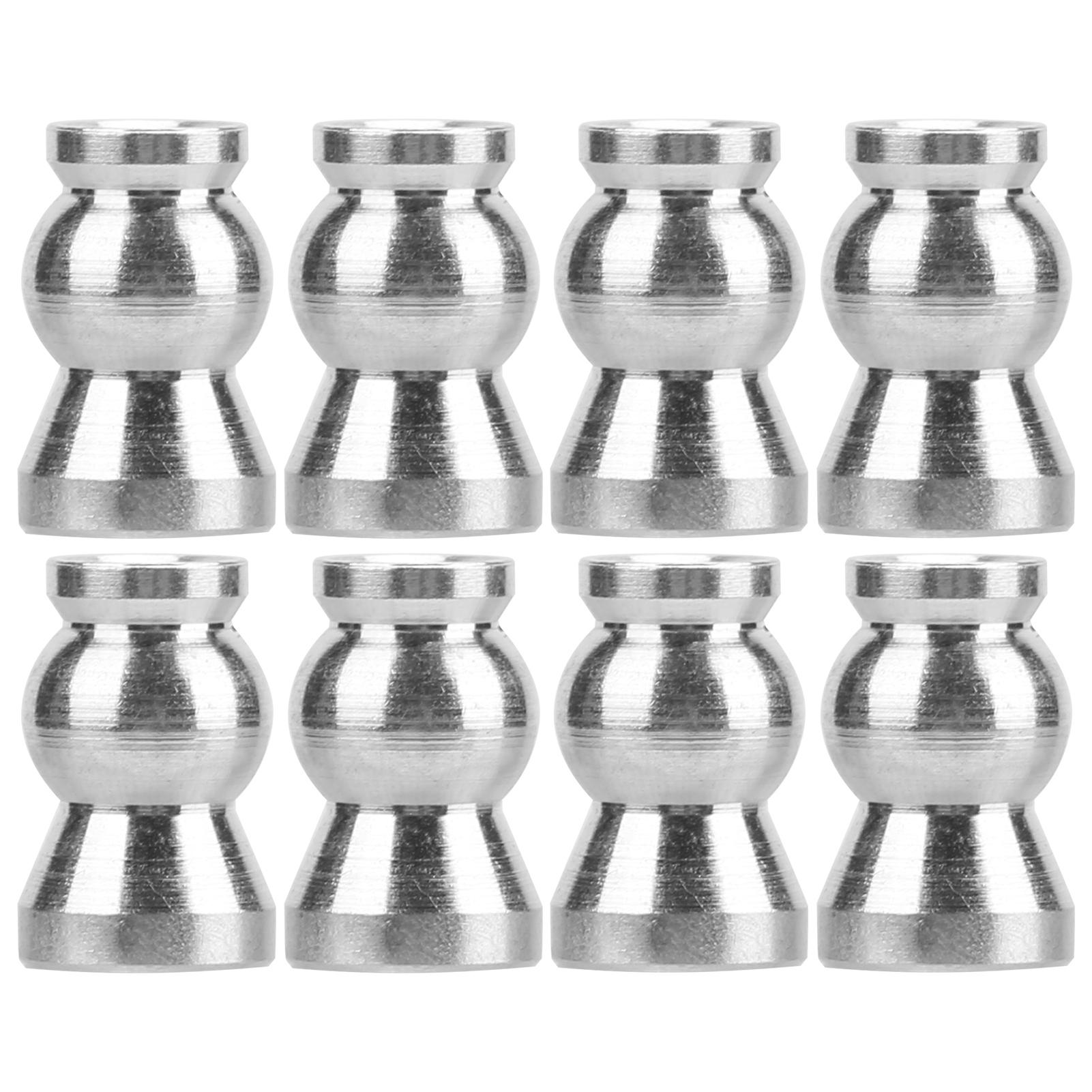 

8Pcs Ball Head of Shock Absorber Damper for Tamiya Redcat Himoto Losi 110 RC Car