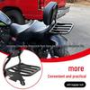 Harley Sportster XL883/1200 Low Rider Backrest & Luggage Rack '04-'22