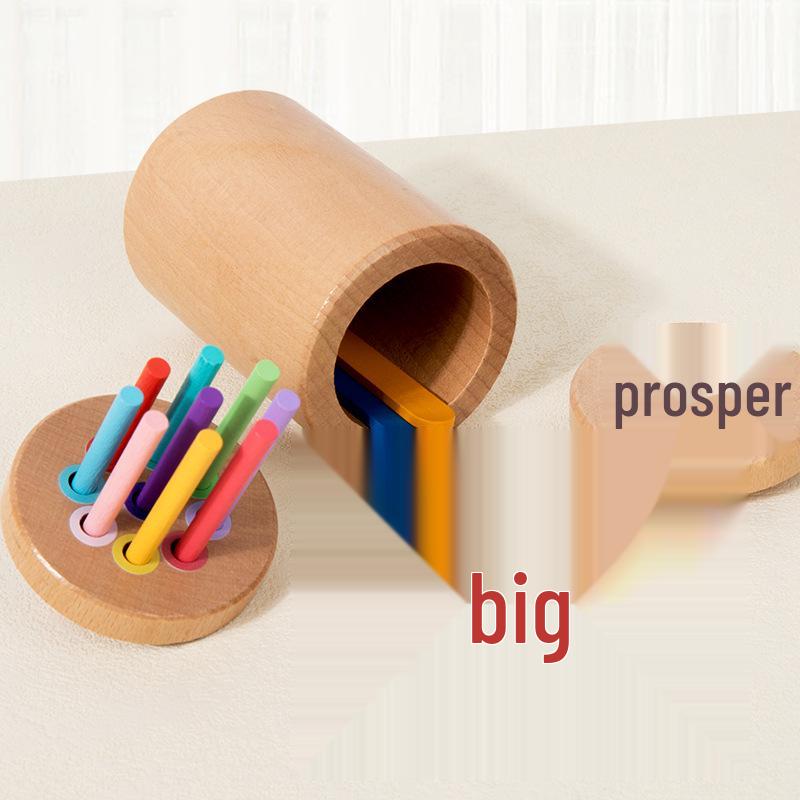 

Montessori Educational Color Sorting Tubes for Kids