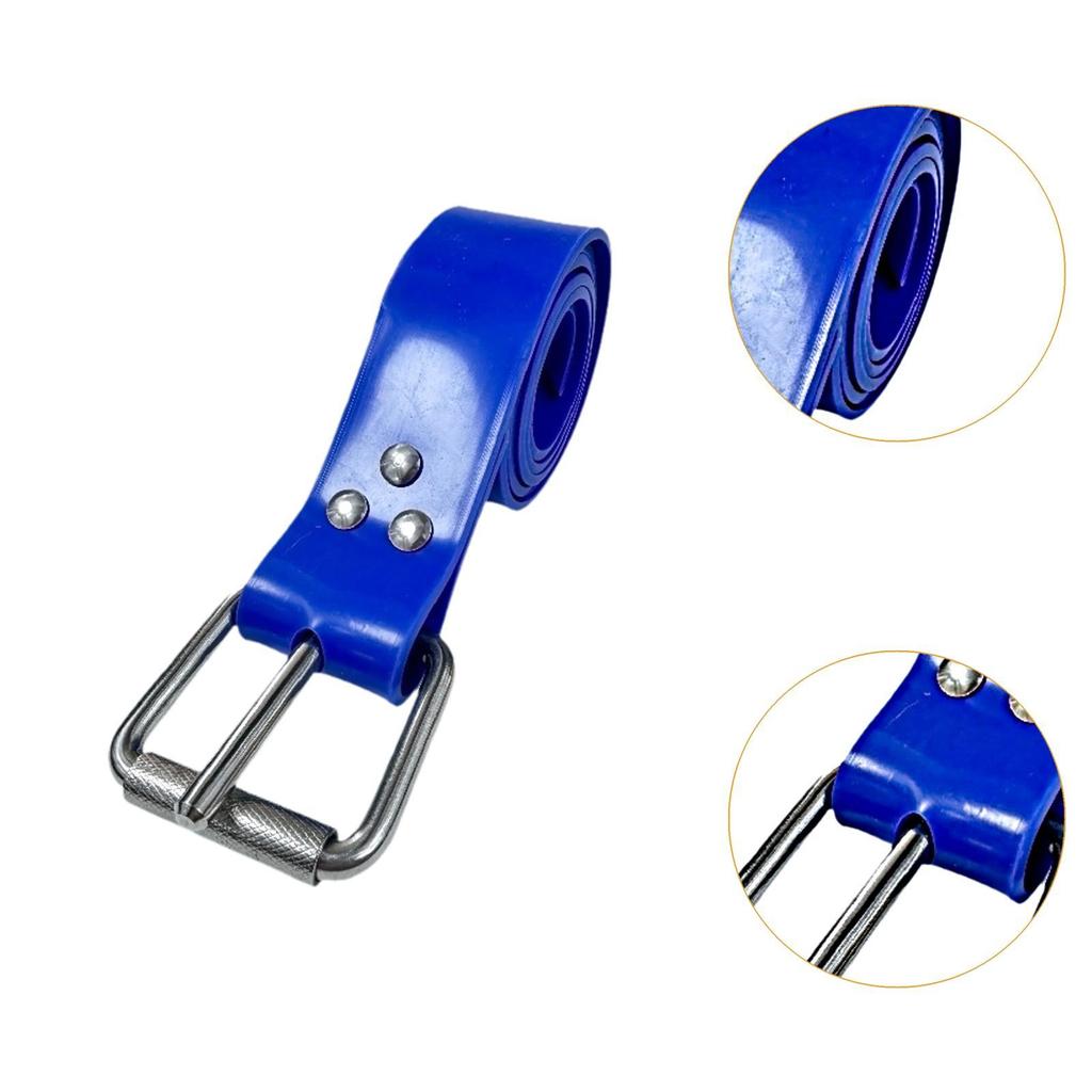 Diving Weight Belt with Pin Buckle 140cm Long Dive Belt for Freediving Snorkeling Underwater Sport Scuba Diving BCD Accessories