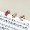 Musical Instrument Theme PP Clip Small Gift Keychain Creativity Folder  School