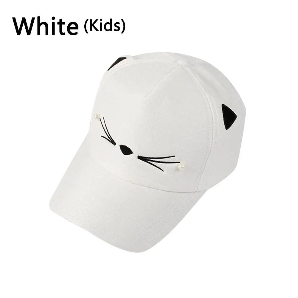 Fashion Cat Ear Hat Baseball Cap Cartoon Cotton Hat Outdoor Sport Cap Casual Sun Cap Cute Cosplay Hat