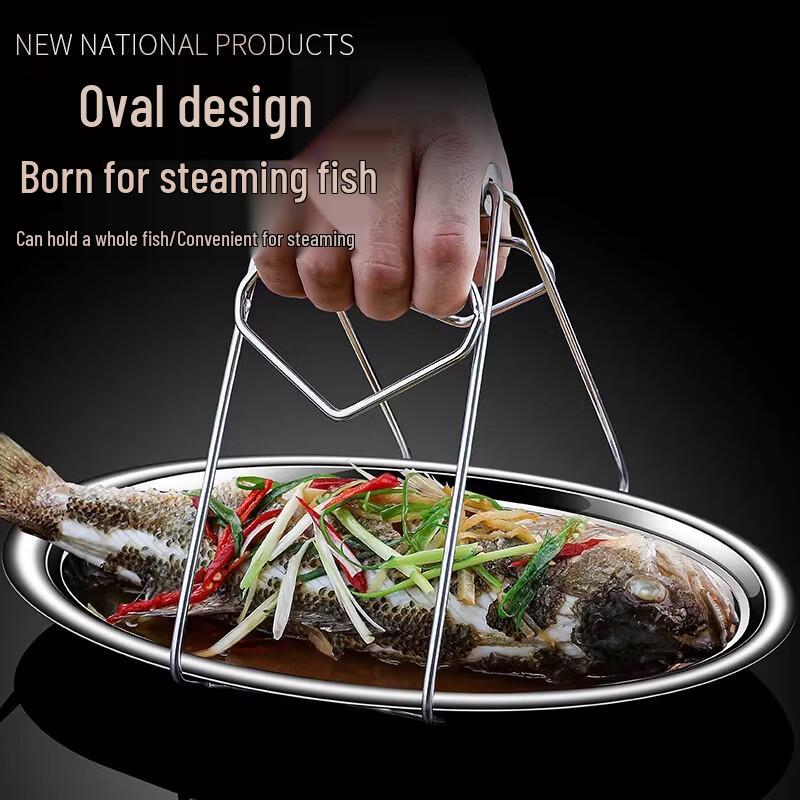 Shuangjun Dicke 304 Edelstahl Ovale Servierschale