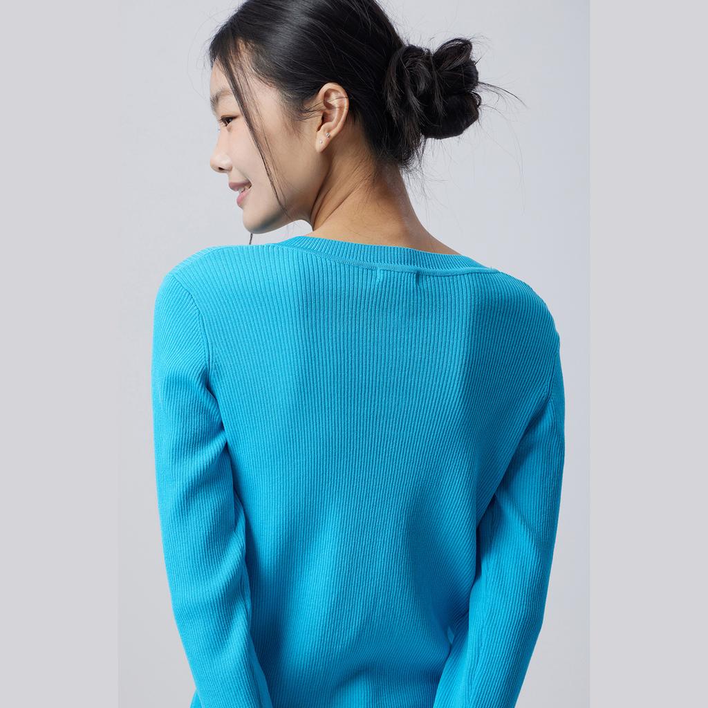 Benetong Color Block Ribbed Knit_Bakpe2611Bl