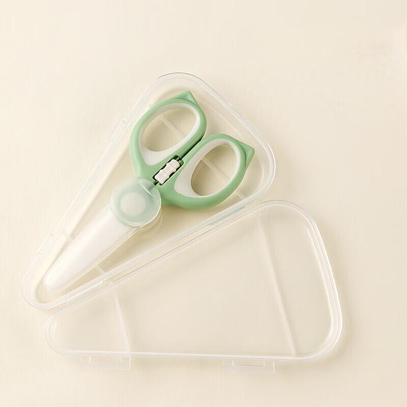 ZISIZ Ceramic Portable Baby Food Scissors
