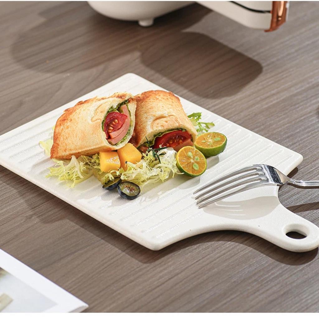 Compact Multifunctional Breakfast Maker, Mini Sandwich Panini Toast Grill Hot Dog Machine for Kitchen