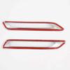 For Toyota Rav4   -  Chrome Rear Tail Fog Light Lamp Cover Trim 2pcs