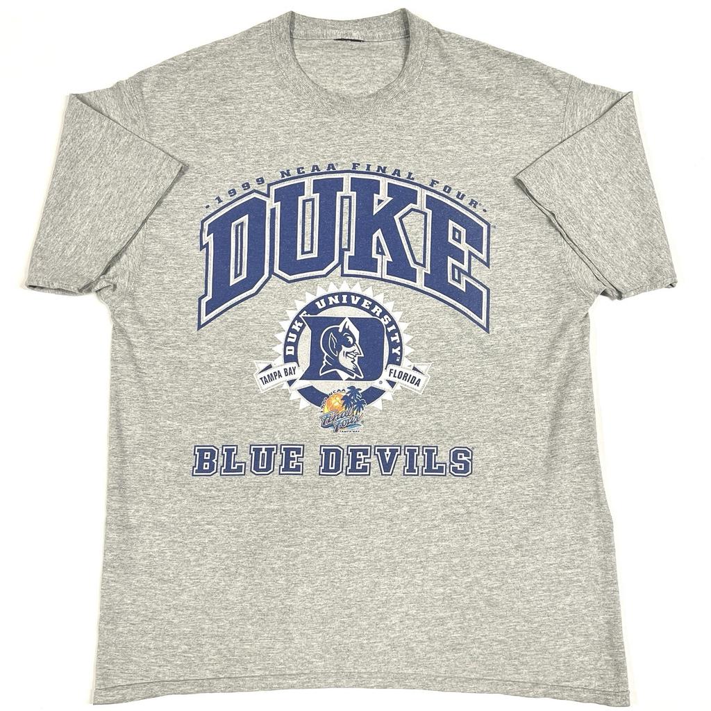 Maglietta Vintage 1999 NCAA Final Four Duke University Blue Devils Taglia L Tampa