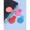 1pc Self-Adhesive Round Pen Holder, Surface Portable Pen Clip, Suitable For Home, Office, School, Notebook Accessory Back To School School Supplies