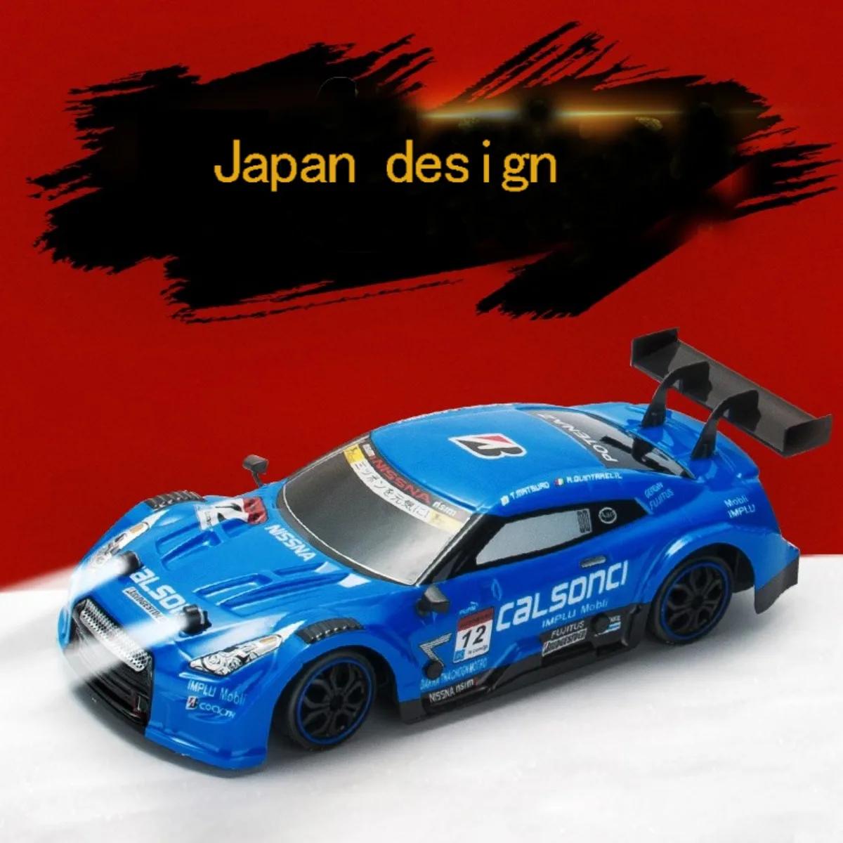 2024 Новинка 1:14 RC Car GTR 2.4G Drift Racing Car 4WD Off-Road Radio Remote Control — фото 4