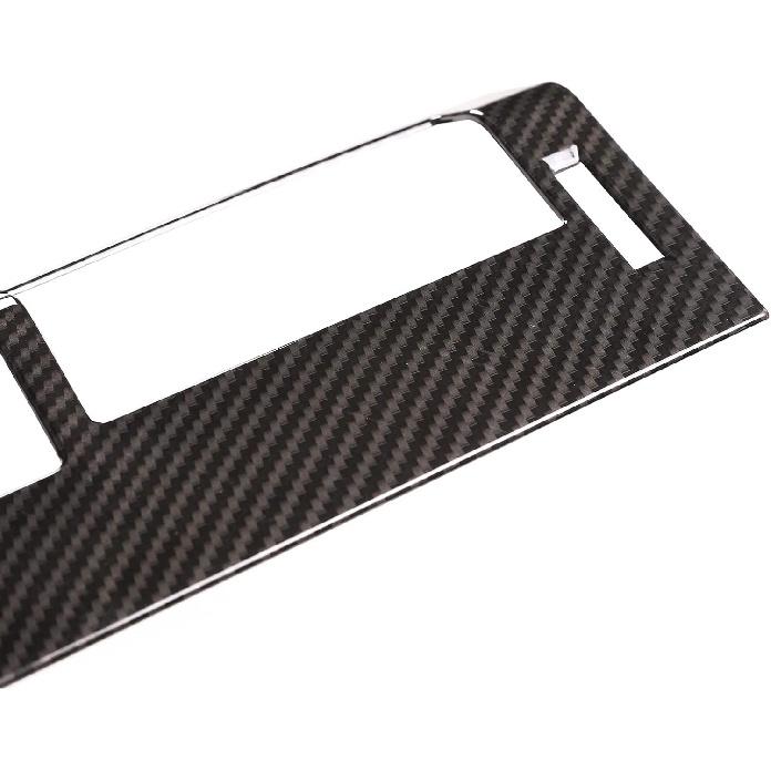 1pcs ABS Car Interior Center Console Air Conditioning Vent Cover Trim for Land Rover Defender 110 2020 (Carbon Fiber Style)