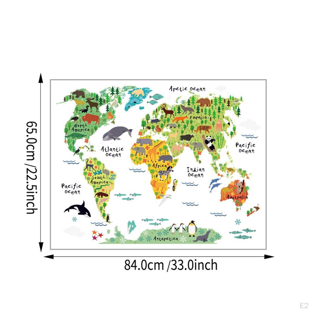 Naklejki Ścienne Zwierzęta Naklejka Zwierzęta Kuchnia Biblioteczka Korytarz Tapeta Sala Lekcyjna Biuro