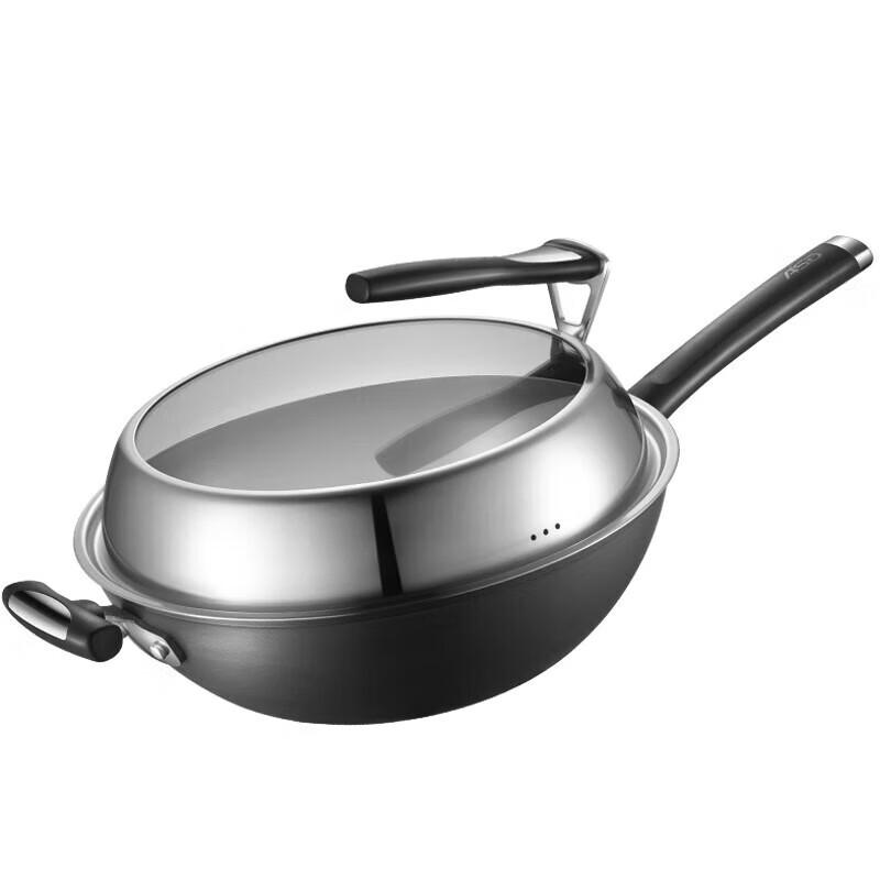 ASD 316L Stainless Steel Wok
