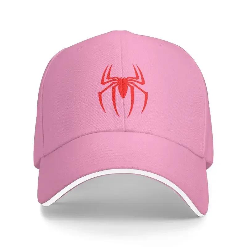 Custom Unisex Spiderman Cartoon Superhero Baseball Cap Adult  Adjustable Dad Hat Women Men Sun Protection